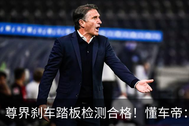 尊界刹车踏板检测合格！懂车帝：无语，没事别升级啊