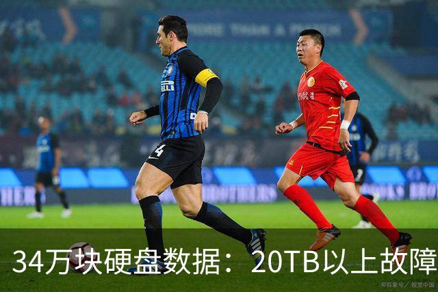 34万块硬盘数据：20TB以上故障率仅0.85%